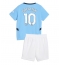 Manchester City Jack Grealish #10 Hjemmedraktsett Barn 2024-25 Kortermet (+ Korte bukser)