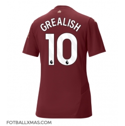 Manchester City Jack Grealish #10 Tredjedrakt Dame 2024-25 Kortermet