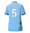 Manchester City John Stones #5 Hjemmedrakt Dame 2024-25 Kortermet