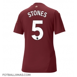 Manchester City John Stones #5 Tredjedrakt Dame 2024-25 Kortermet