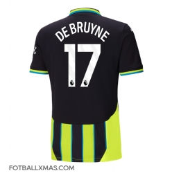 Manchester City Kevin De Bruyne #17 Bortedrakt 2024-25 Kortermet