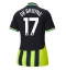 Manchester City Kevin De Bruyne #17 Bortedrakt Dame 2024-25 Kortermet