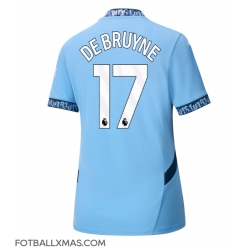 Manchester City Kevin De Bruyne #17 Hjemmedrakt Dame 2024-25 Kortermet