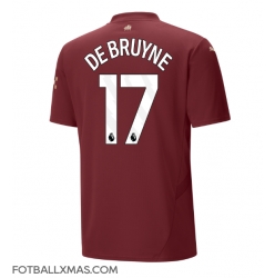 Manchester City Kevin De Bruyne #17 Tredjedrakt 2024-25 Kortermet