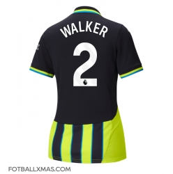 Manchester City Kyle Walker #2 Bortedrakt Dame 2024-25 Kortermet