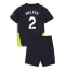 Manchester City Kyle Walker #2 Bortedraktsett Barn 2024-25 Kortermet (+ Korte bukser)