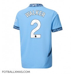 Manchester City Kyle Walker #2 Hjemmedrakt 2024-25 Kortermet