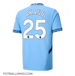 Manchester City Manuel Akanji #25 Hjemmedrakt 2024-25 Kortermet