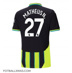 Manchester City Matheus Nunes #27 Bortedrakt 2024-25 Kortermet