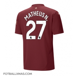 Manchester City Matheus Nunes #27 Tredjedrakt 2024-25 Kortermet