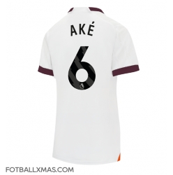 Manchester City Nathan Ake #6 Bortedrakt Dame 2023-24 Kortermet