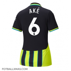 Manchester City Nathan Ake #6 Bortedrakt Dame 2024-25 Kortermet