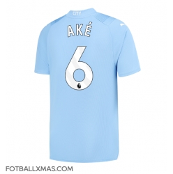 Manchester City Nathan Ake #6 Hjemmedrakt 2023-24 Kortermet