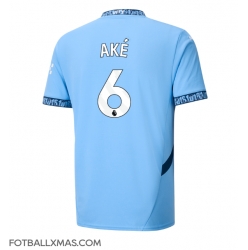 Manchester City Nathan Ake #6 Hjemmedrakt 2024-25 Kortermet