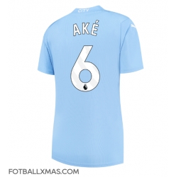 Manchester City Nathan Ake #6 Hjemmedrakt Dame 2023-24 Kortermet