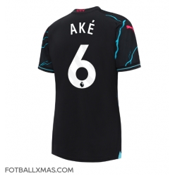 Manchester City Nathan Ake #6 Tredjedrakt Dame 2023-24 Kortermet