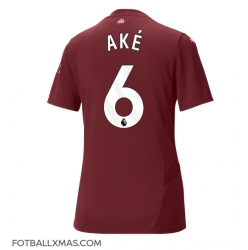 Manchester City Nathan Ake #6 Tredjedrakt Dame 2024-25 Kortermet