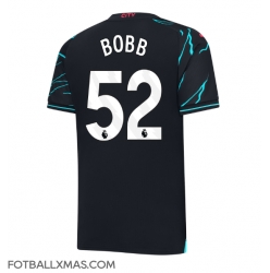 Manchester City Oscar Bobb #52 Tredjedrakt 2023-24 Kortermet