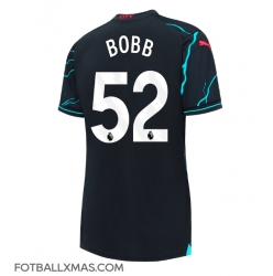 Manchester City Oscar Bobb #52 Tredjedrakt Dame 2023-24 Kortermet