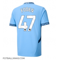 Manchester City Phil Foden #47 Hjemmedrakt 2024-25 Kortermet