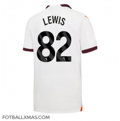 Manchester City Rico Lewis #82 Bortedrakt 2023-24 Kortermet