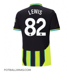 Manchester City Rico Lewis #82 Bortedrakt 2024-25 Kortermet