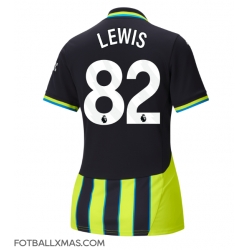 Manchester City Rico Lewis #82 Bortedrakt Dame 2024-25 Kortermet