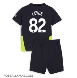 Manchester City Rico Lewis #82 Bortedraktsett Barn 2024-25 Kortermet (+ Korte bukser)