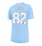 Manchester City Rico Lewis #82 Hjemmedrakt Dame 2023-24 Kortermet