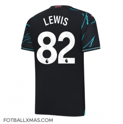 Manchester City Rico Lewis #82 Tredjedrakt 2023-24 Kortermet