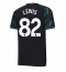 Manchester City Rico Lewis #82 Tredjedrakt 2023-24 Kortermet