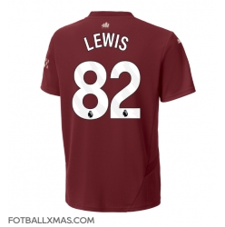 Manchester City Rico Lewis #82 Tredjedrakt 2024-25 Kortermet