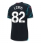 Manchester City Rico Lewis #82 Tredjedrakt Dame 2023-24 Kortermet