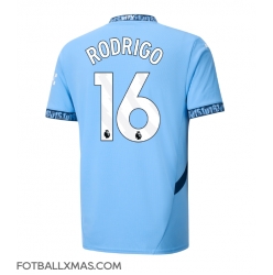 Manchester City Rodri Hernandez #16 Hjemmedrakt 2024-25 Kortermet