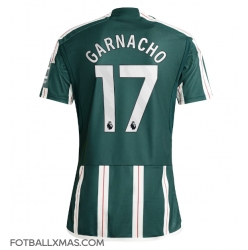 Manchester United Alejandro Garnacho #17 Bortedrakt 2023-24 Kortermet