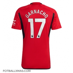 Manchester United Alejandro Garnacho #17 Hjemmedrakt 2023-24 Kortermet