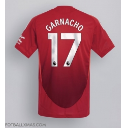 Manchester United Alejandro Garnacho #17 Hjemmedrakt 2024-25 Kortermet