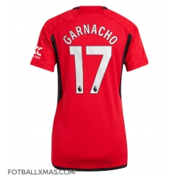 Manchester United Alejandro Garnacho #17 Hjemmedrakt Dame 2023-24 Kortermet