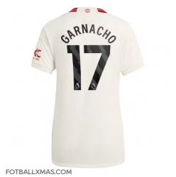 Manchester United Alejandro Garnacho #17 Tredjedrakt Dame 2023-24 Kortermet