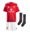 Manchester United Antony #21 Hjemmedraktsett Barn 2024-25 Kortermet (+ Korte bukser)