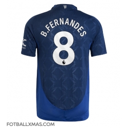 Manchester United Bruno Fernandes #8 Bortedrakt 2024-25 Kortermet