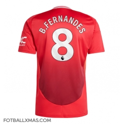 Manchester United Bruno Fernandes #8 Hjemmedrakt 2024-25 Kortermet