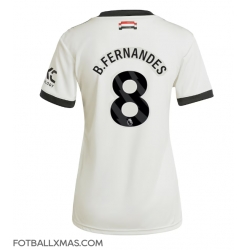 Manchester United Bruno Fernandes #8 Tredjedrakt Dame 2024-25 Kortermet