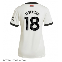 Manchester United Casemiro #18 Tredjedrakt Dame 2024-25 Kortermet