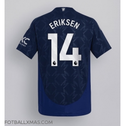 Manchester United Christian Eriksen #14 Bortedrakt 2024-25 Kortermet