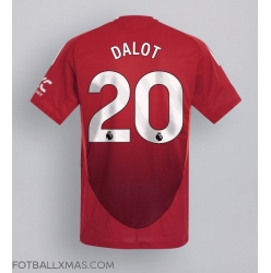 Manchester United Diogo Dalot #20 Hjemmedrakt 2024-25 Kortermet