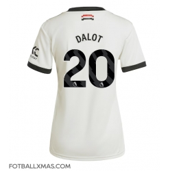 Manchester United Diogo Dalot #20 Tredjedrakt Dame 2024-25 Kortermet