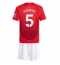 Manchester United Harry Maguire #5 Hjemmedraktsett Barn 2024-25 Kortermet (+ Korte bukser)