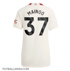 Manchester United Kobbie Mainoo #37 Tredjedrakt Dame 2023-24 Kortermet