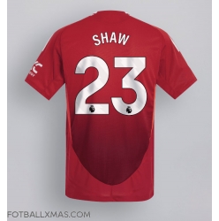 Manchester United Luke Shaw #23 Hjemmedrakt 2024-25 Kortermet